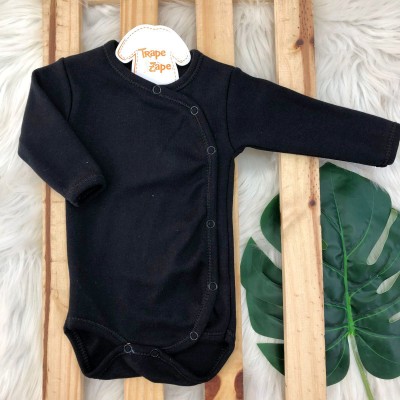 Body kimono M/l preto Liso